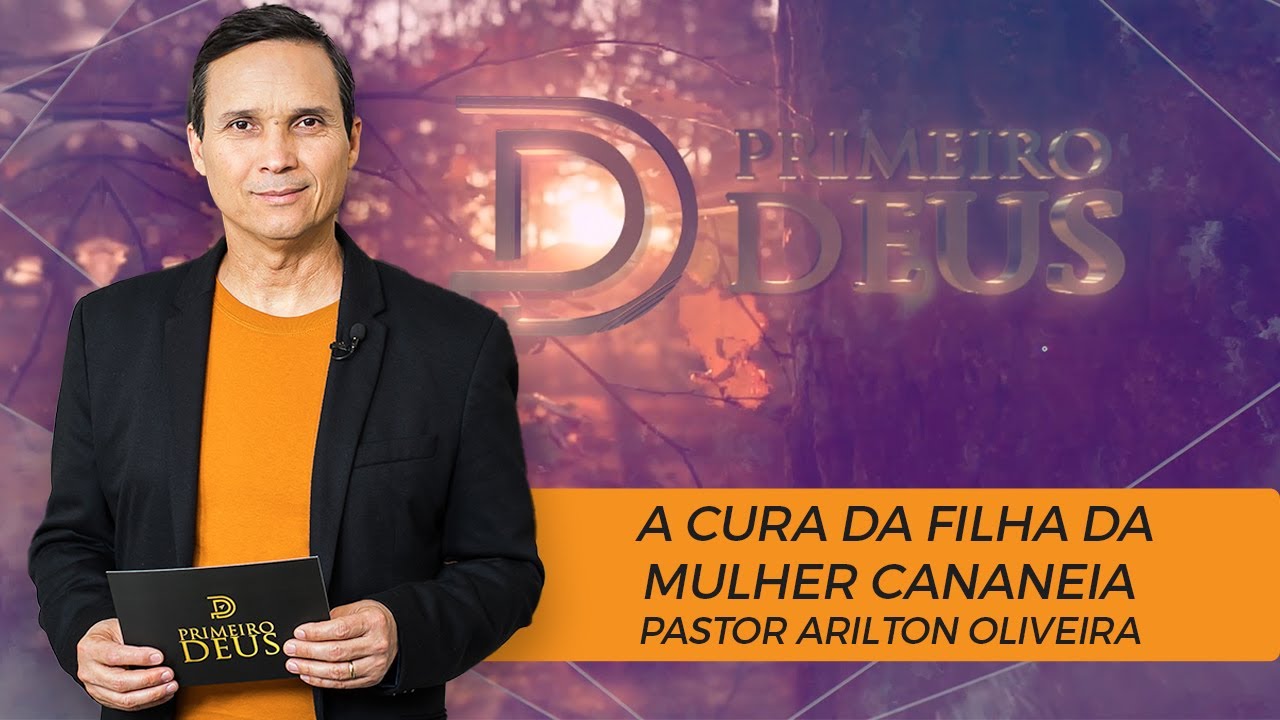 SBT 053 - A CURA DA FILHA DA MULHER CANANEIA / SÉRIE: MILAGRES DE JESUS / PRIMEIRO DEUS / PR ARILTON