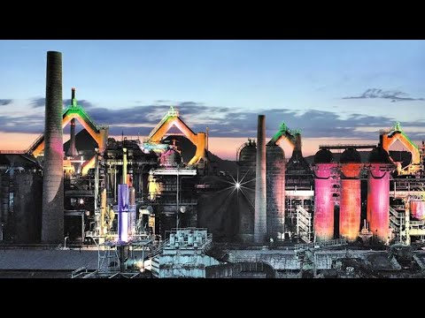 Saarbrucken and Völklingen Ironworks, Germany- UNESCO Heritage Site that is a factory? 😳😮