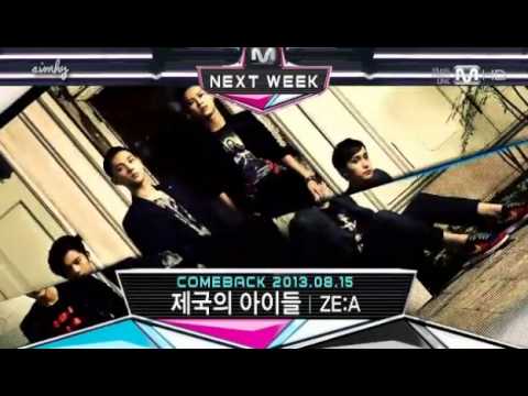 130808 ZE:A comeback Nextweek