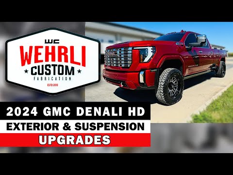 WCFAB 2024 GMC Denali HD Exterior and Suspension Upgrades