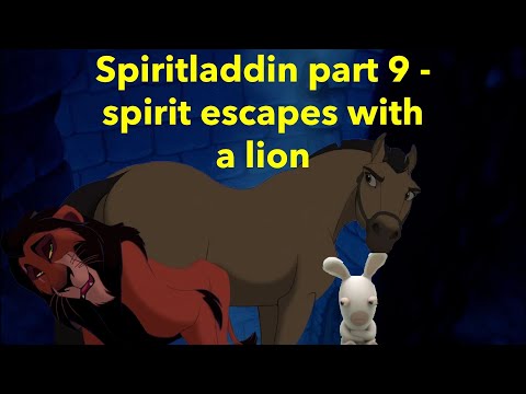 Spiritladdin part 9 - Spirit escapes with a Lion(Remastered)