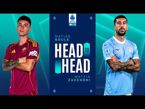 Talent Lights Up the Rome Derby | Head to Head | Soulé vs Zaccagni | Serie A 2025/26