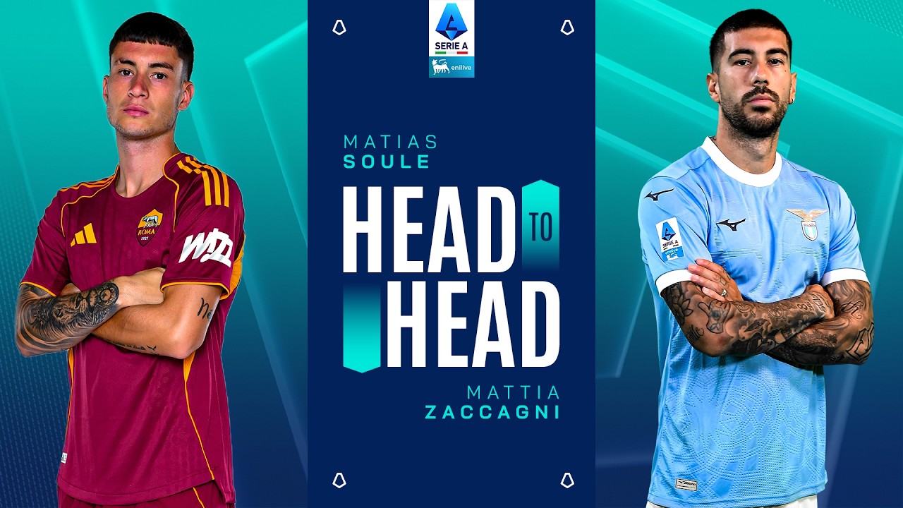 Talent Lights Up the Rome Derby | Head to Head | Soulé vs Zaccagni | Serie A 2025/26