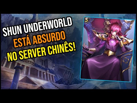 O PERSONAGEM MAIS UTILIZADO NO SERVIDOR CHINÊS: SHUN UNDERWOLRD! - SAINT SEIYA AWAKENING