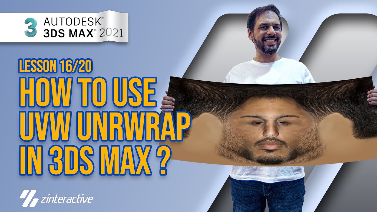 How to Use UVW Unrwrap Modifier in 3DS Max? | lesson 16
