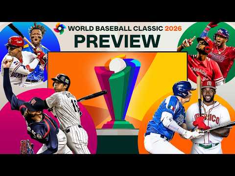 2026 World Baseball Classic Preview (Breakdown of ALL 20 countries in the tournament!)