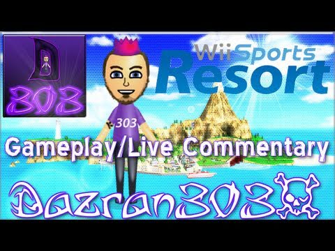 Let's Play Wii Sports Resort - Ep.1 | Island Flyover | Monster Energy Enduced Ramblings