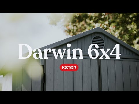 Build the Keter Darwin 6x4 Storage Shed | Easy Outdoor Resin Shed Assembly