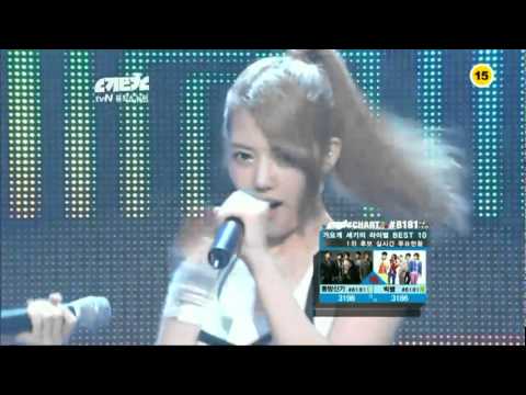 100830 | Rainbow 레인보우 レインボー - A 彩虹 (+ AB DANCE) @ tvN Music Show Newton
