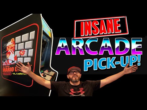 Insane Classic Nintendo Arcade Pick-Up