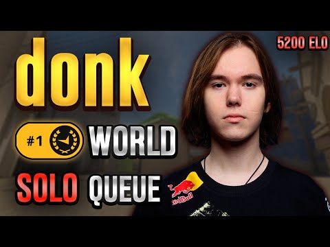 DONK Carries his Team vs PRO in FACEIT! donk POV with COMMs (Mirage)