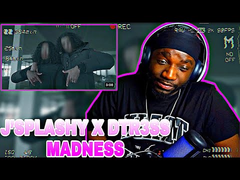 J’SPLASHY X DTR3SS - MADNESS (PROD. WOLLIE) | REACTION