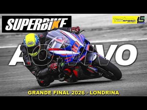 🔴 SUPERBIKE BRASIL | Grande Final 2026 | Londrina (PR) | Ao Vivo