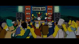 The Simpsons Movie - Green Day Scene (2007)