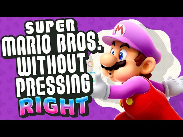 Can You Beat Super Mario Bros. Wonder Without Pressing Right? SDDEFAULT Thumbnail