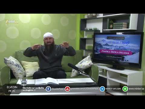 Zimska škola islama 22.dio (propis dženaze namaza 2.dio)_mr. Elvedin Pezić