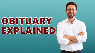 What Is An Obituary