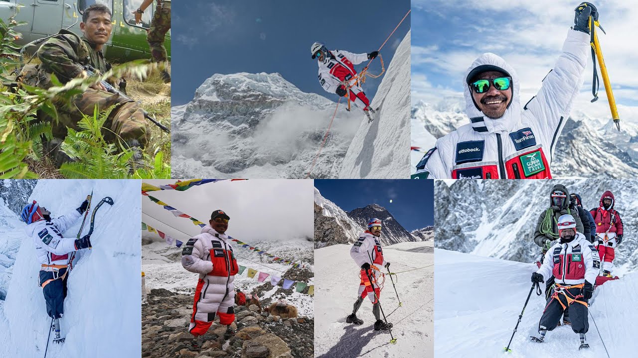 কৃত্রিম পায়ে এভারেস্ট জয় করে নেপালি সৈনিকের বিশ্ব রেকর্ড