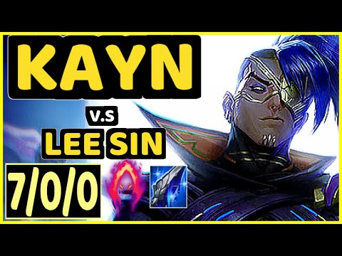 4LAN (KAYN) vs LEE SIN - 7/0/0 KDA JUNGLE GAMEPLAY - BR Ranked DIAMOND