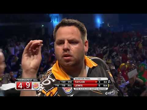 WHAT A MATCH! Phil Taylor v Adrian Lewis - Auckland Darts Masters 2016