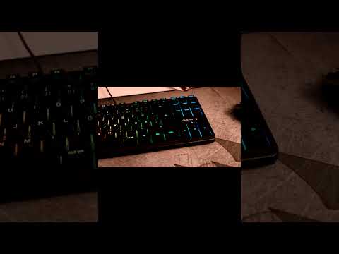Klaviatūra CHERRY G80-3000N RGB TKL MX tylūs raudoni jungikliai, EU-išdėstymas, juodas