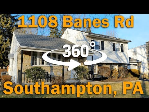 1108 Banes Rd, Southampton, PA 18966 - 360° Video Tour