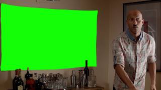 Key & Peele swastika flag green screen
