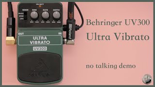 Video thumbnail for Behringer UV300 - Ultra Vibrato - No Talking Demo by Borrowing Space