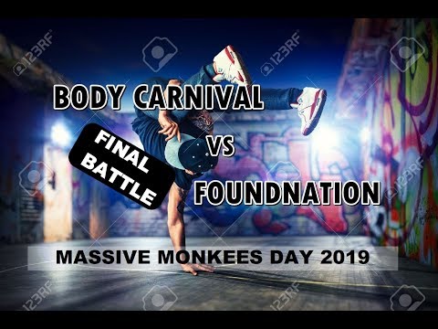 Body Carnival vs Foundnation | Finals Crew Battle | Massive Monkees Day 2019