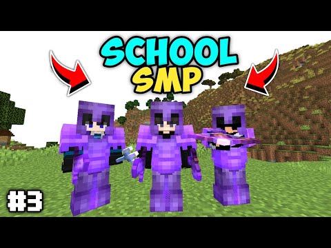 How I Ended a WAR on my SCHOOL's Minecraft SMP Server || School SMP #3