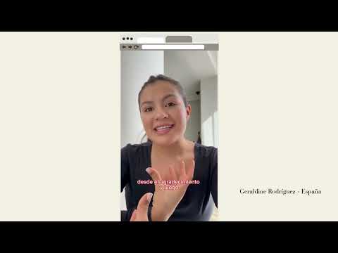 Geraldine, testimonio en vídeo
