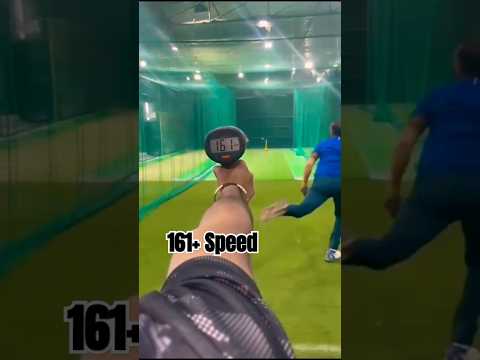 161+ km/h Speed Bowling Machine | Fastest Bowling Ever! #cricketlover #cricket #cric