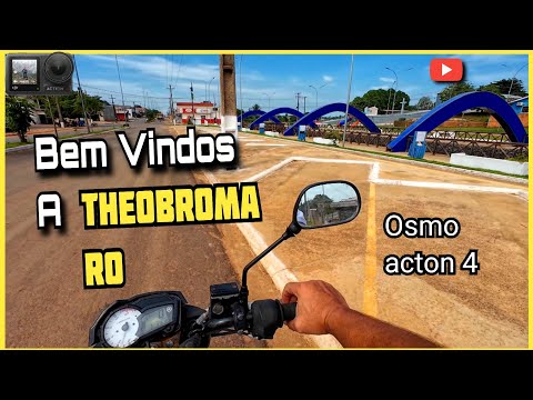 THEOBROMA RO - Vamos conhecer um pouco dessa pequena cidade do interior de Rondônia - dji osmo 4