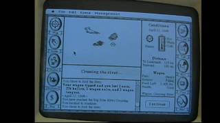 Amigos Plays Oregon Trail (Macintosh Plus)