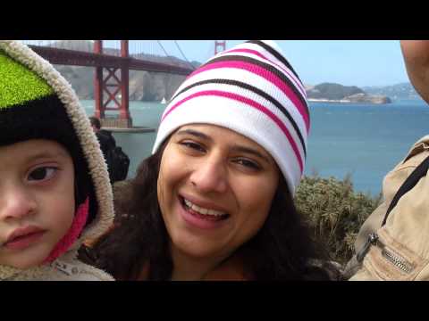 Ahana & all at Golden Gate Bridge