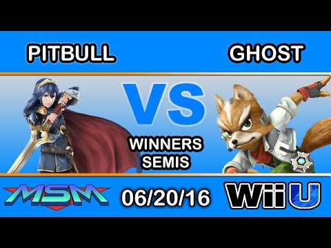 MSM 55 - A2 | Pitbull (Lucina) Vs. MMG | Ghost (Fox) Winners Semis - Smash Wii U