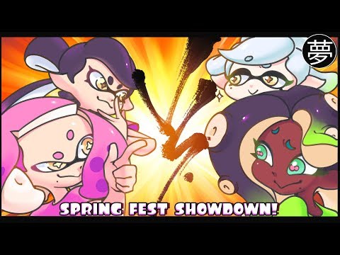 「Splatoon 2 Comic Dub 」A Spring Fest Showdown! | By 3DROD