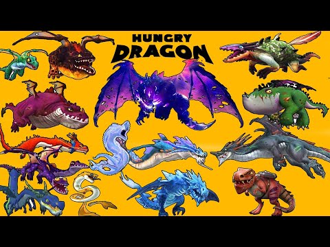 Hungry Dragon - ALL DRAGONS & SKINS UNLOCKED 2020 - VERSION 2.8