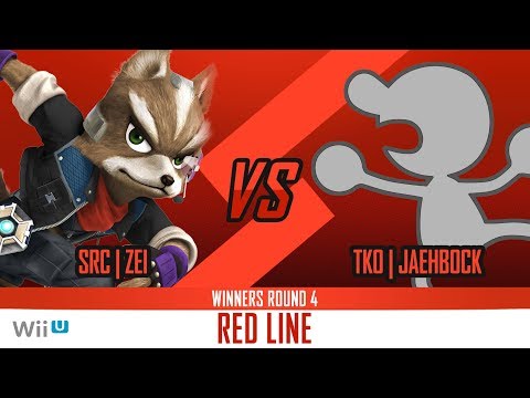 Red Line Smash Week 26 - SRC | Zei (Fox) Vs. TKO | Jaehbock (Mr. Game & Watch)