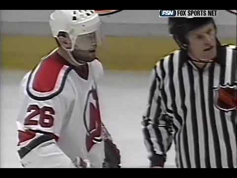 Pittsburgh Penguins vs New Jersey Devils The Save 1991  game-6