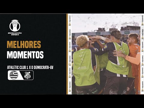 ATHLETIC CLUB 1x0 DEMOCRATA-GV | MELHORES MOMENTOS