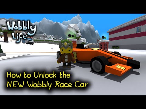 How to Unlock the NEW Race Car in Wobbly Life