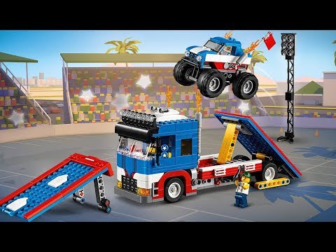 Vidéo LEGO Creator 31085 : Le spectacle des cascadeurs