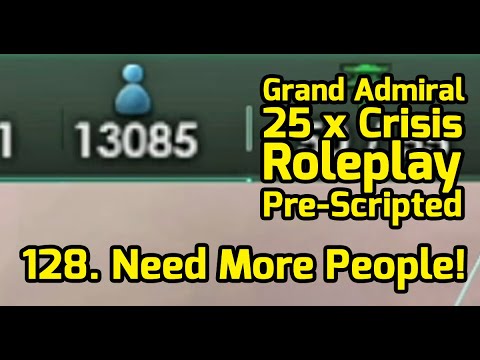 Stellaris Necroids 死 Necrophage Origin 死 Grand Admiral Gameplay Roleplay 死 Max 25 x Crisis Part #128