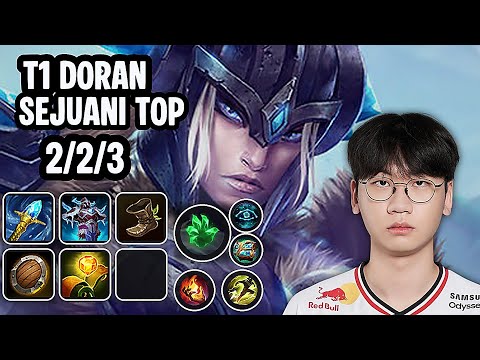 T1 Doran Sejuani Top SoloQ Replay 20260113