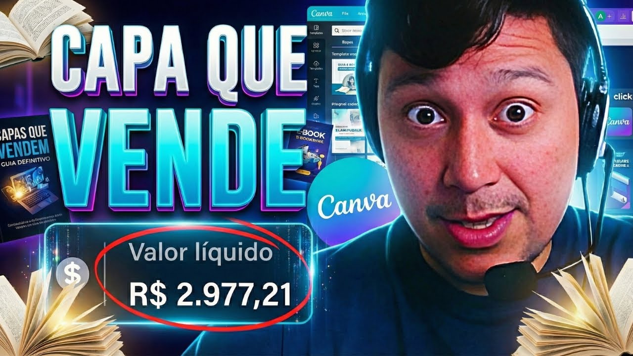 Passos Simples para Criar uma Capa de EBOOK no CANVA em 2025