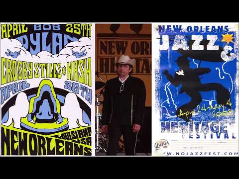 Bob Dylan 2003 US Spring Tour – New Orleans Jazz & Heritage Festival USA 25th April 2003