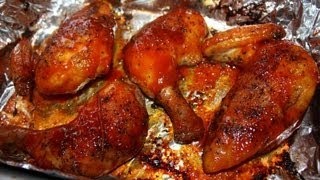 BBQ Chicken In The Oven.