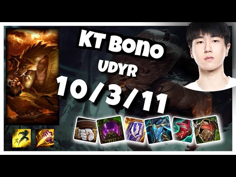 bonO Udyr s11 Jungle Challenger Replay (10/3/11) - KOREAN