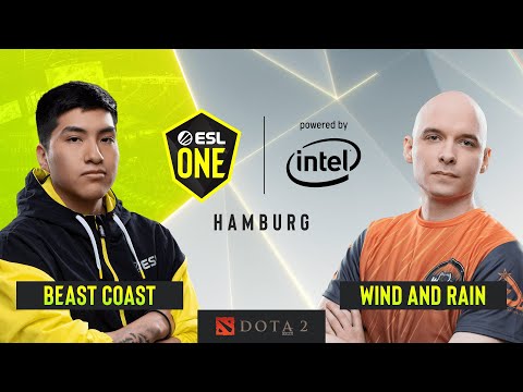 Dota2 - beastcoast vs. Wind and Rain - Game 3 - Lowerbracket - ESL One Hamburg 2019